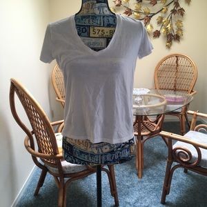 Zara simple white T-shirt